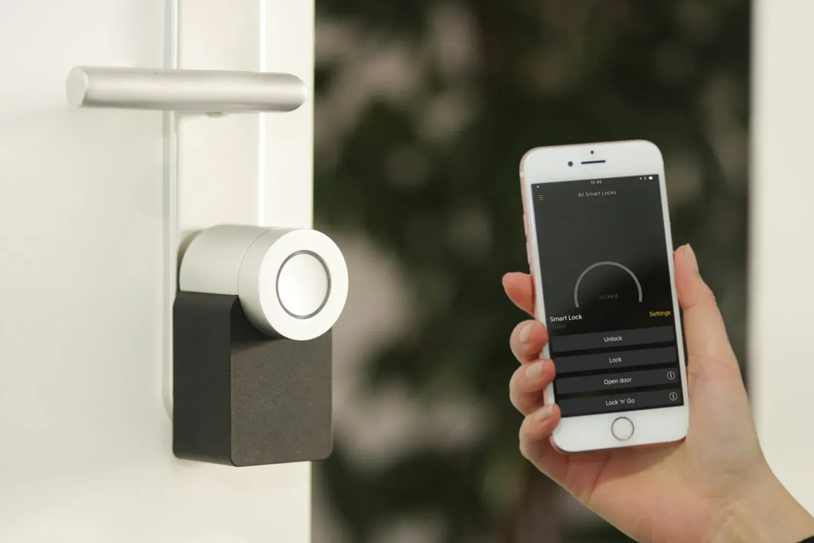 Seguridad – Cámaras · cerradura · alarma