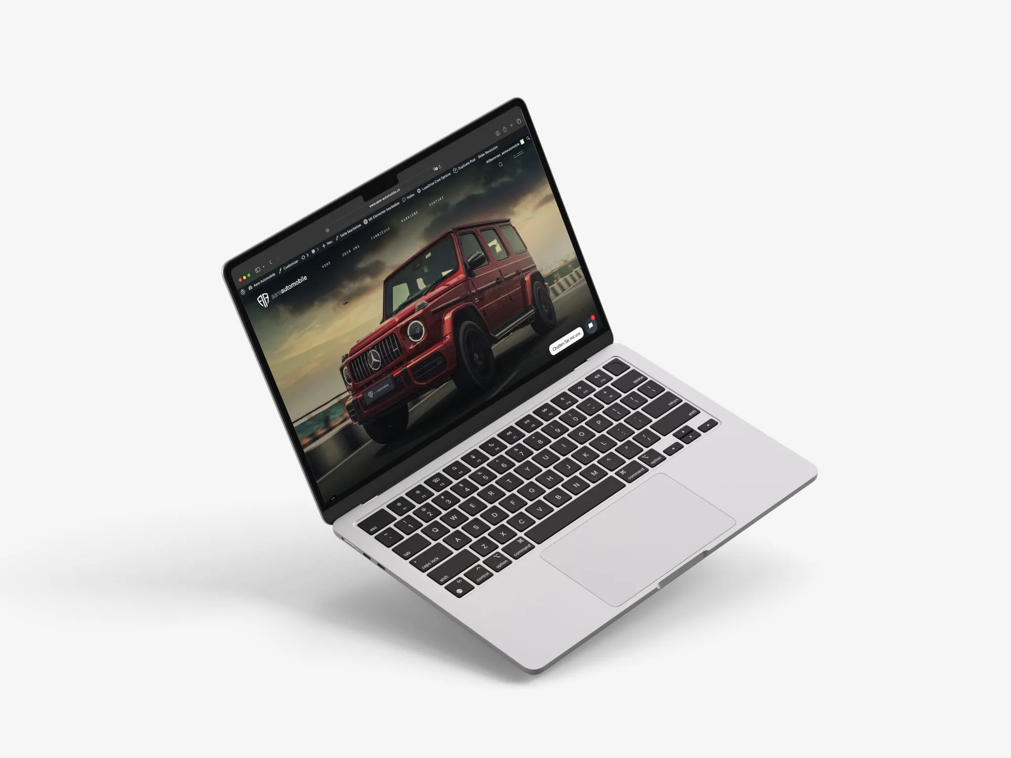 Aare Automobile GmbH – Rebranding für die Aare Automobile GmbH: neues Logo, Farbkonzept und Website.