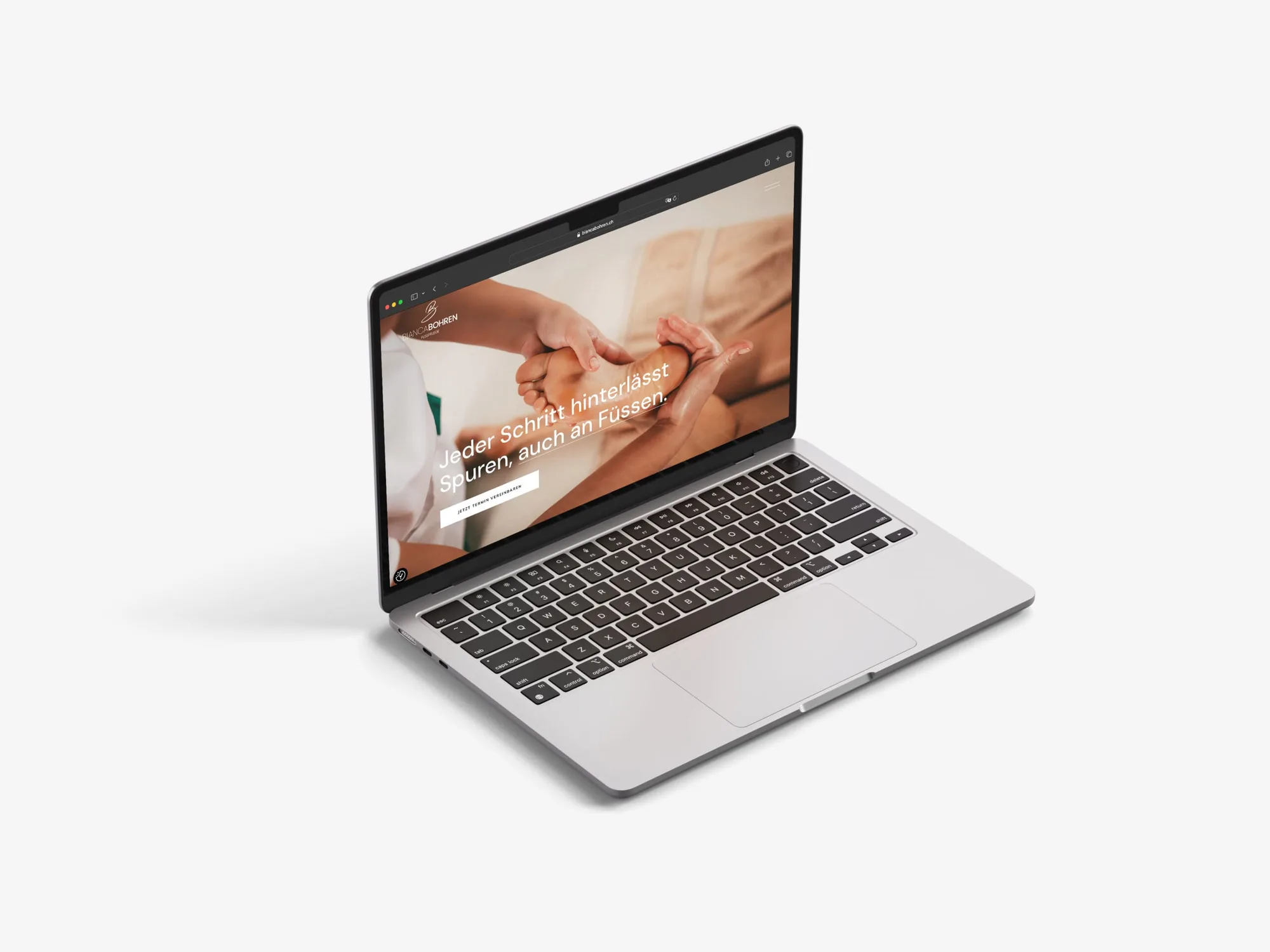 Bianca Bohren – Neues Logo, neues Farbkonzept und neue Website für Bianca Bohren.