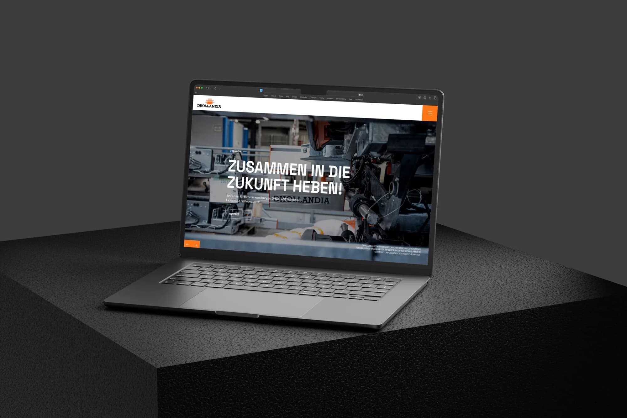 Dhollandia AG – Neue Website, Fotos, Imagevideo und Fahrzeugbeschriftung für die Dhollandia AG.