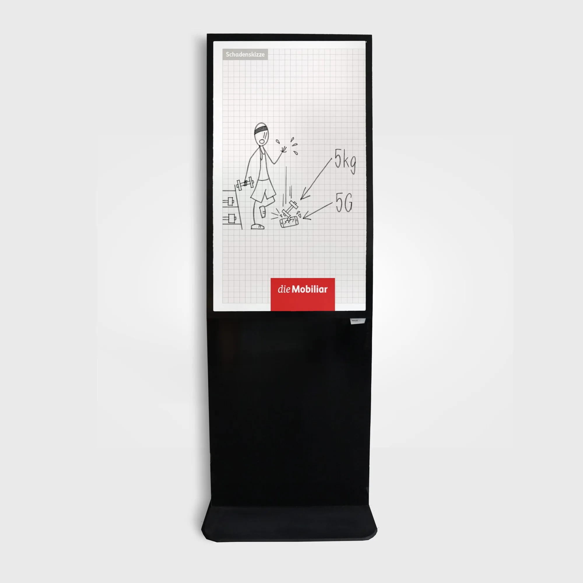 die Mobiliar – Auf den Screens im IMAGEMEDIA-Werbenetz zeigt die Mobiliar ihre Kampagne in der ganzen Schweiz.